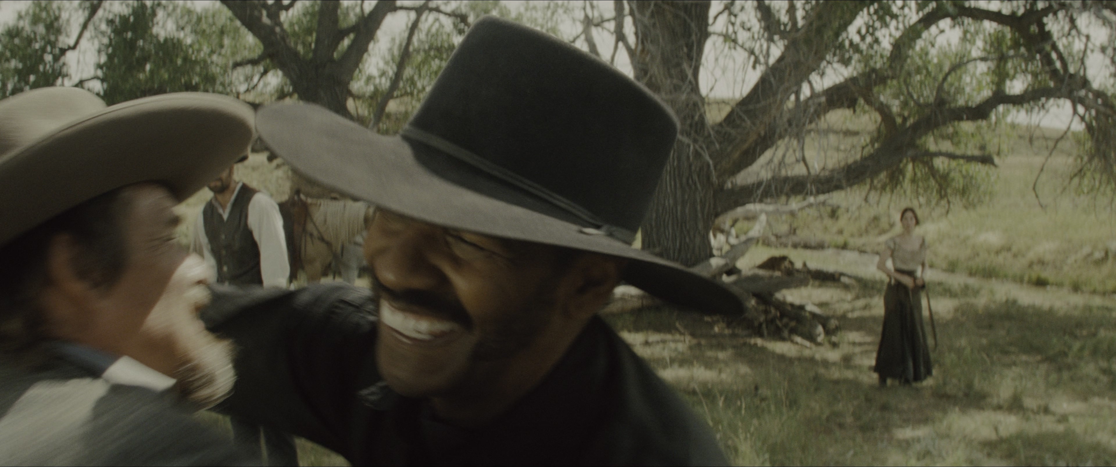 The Magnificent Seven (2016), wide, 2.39:1 — film still