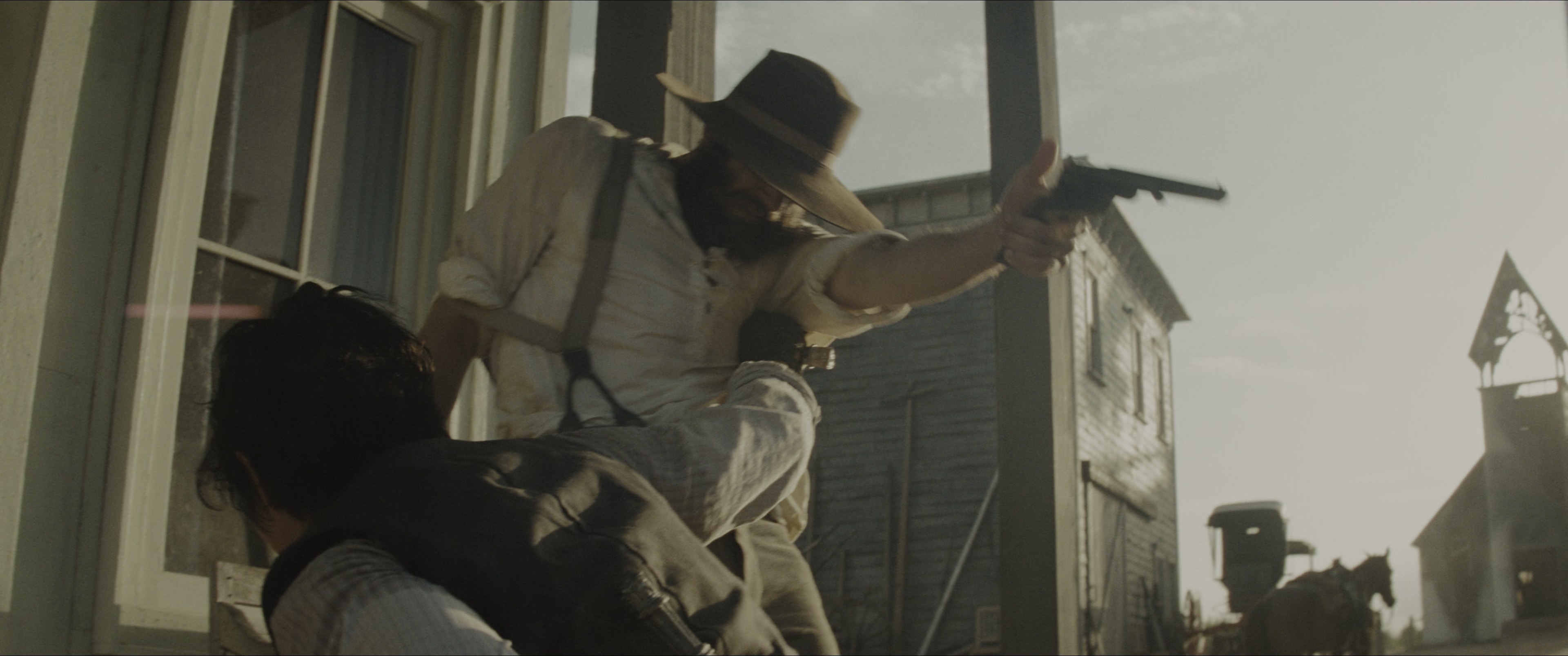 The Magnificent Seven (2016), wide, 2.39:1 — film still
