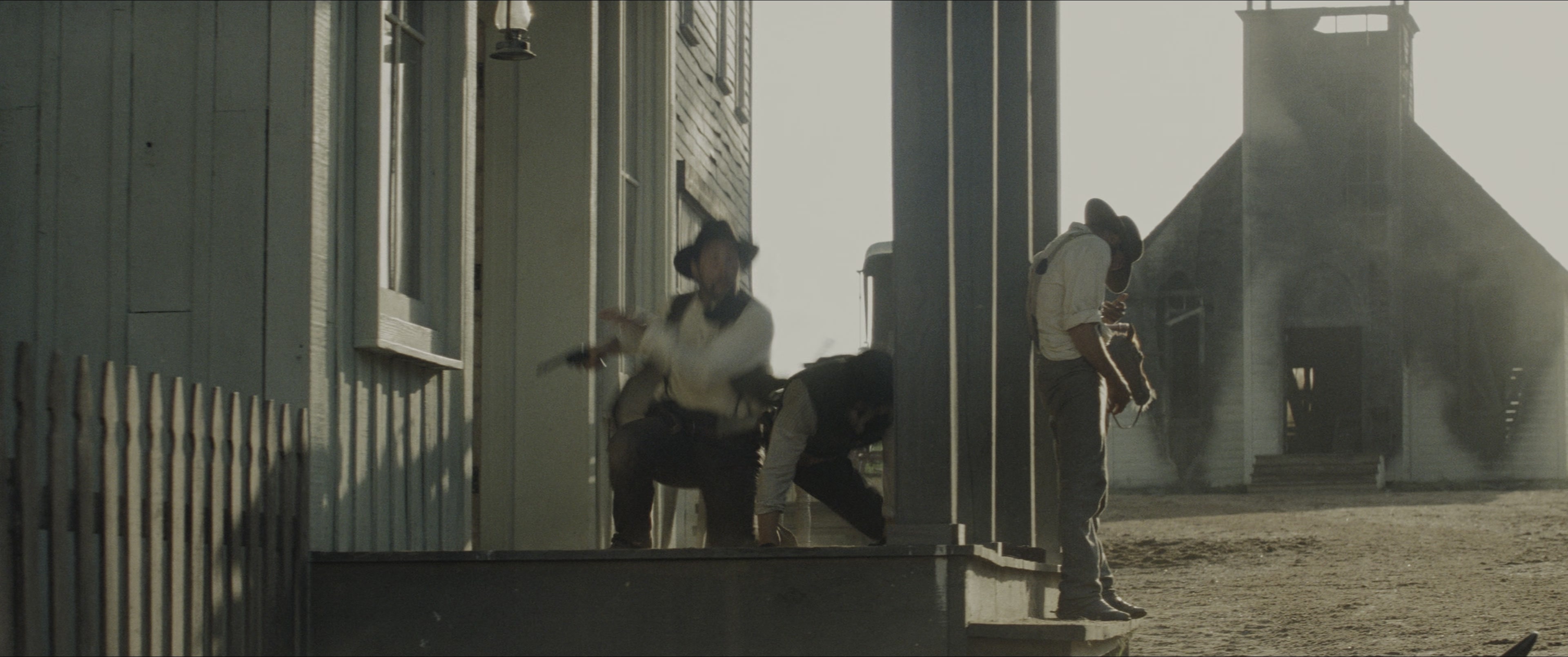 The Magnificent Seven (2016), wide, 2.39:1 — film still