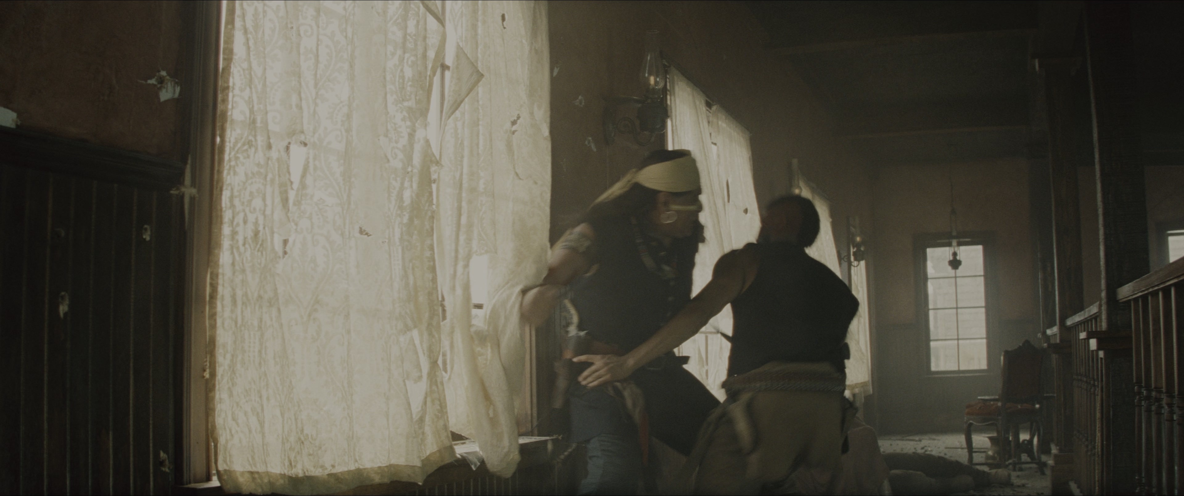 The Magnificent Seven (2016), wide, 2.39:1 — film still