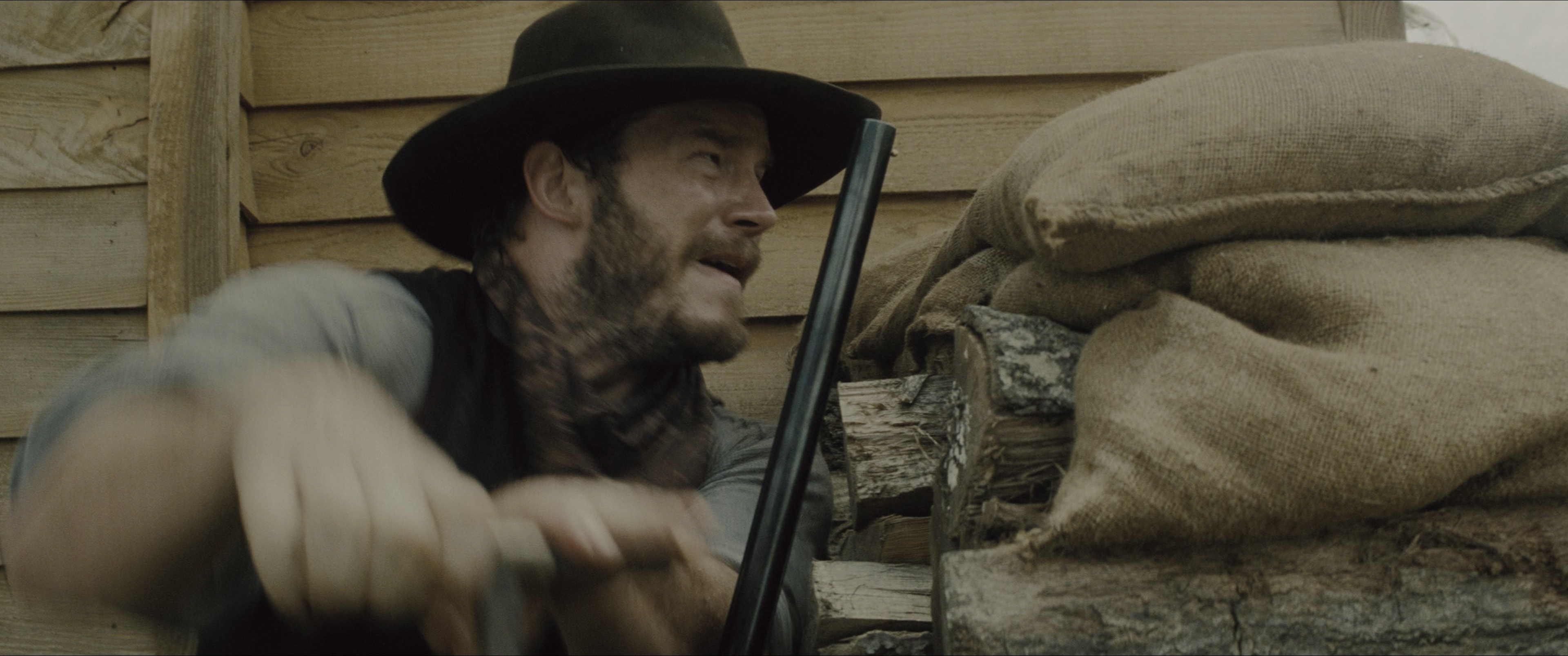 The Magnificent Seven (2016), wide, 2.39:1 — film still