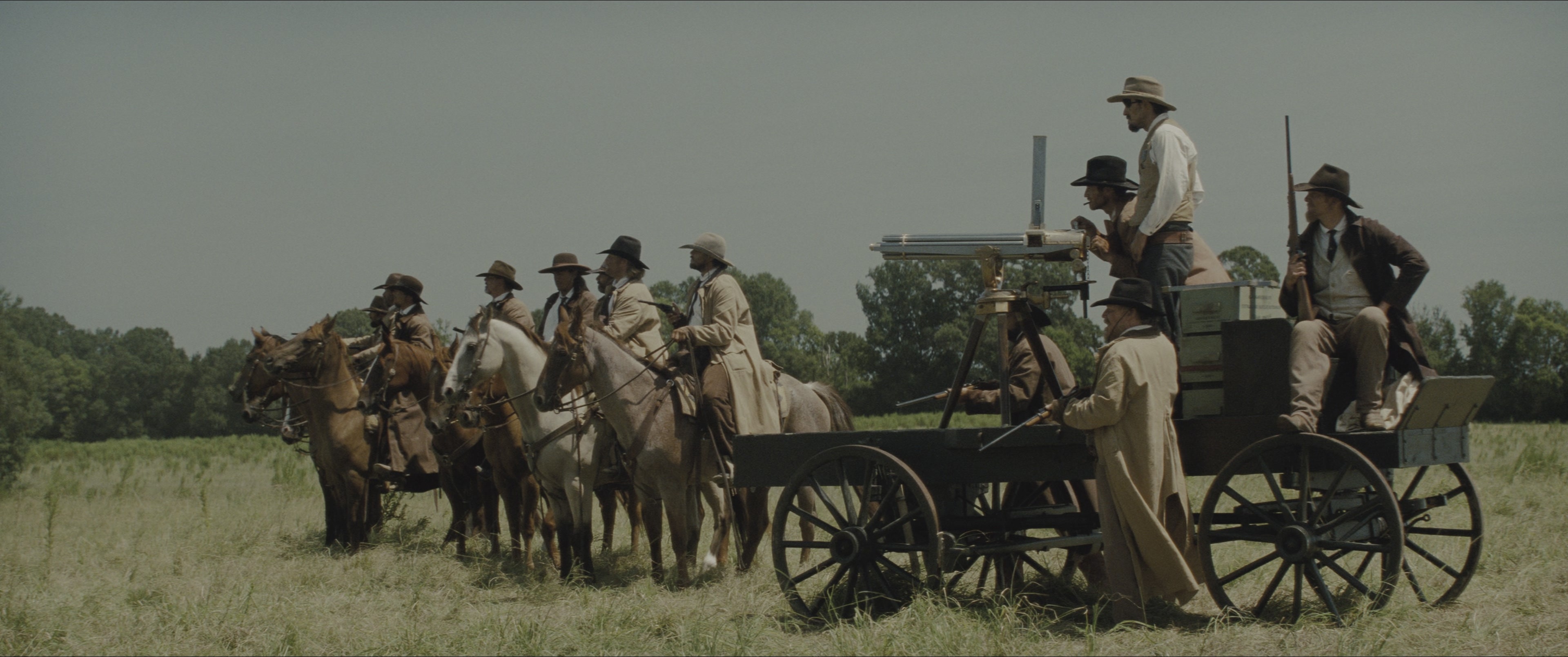 The Magnificent Seven (2016), wide, 2.39:1 — film still