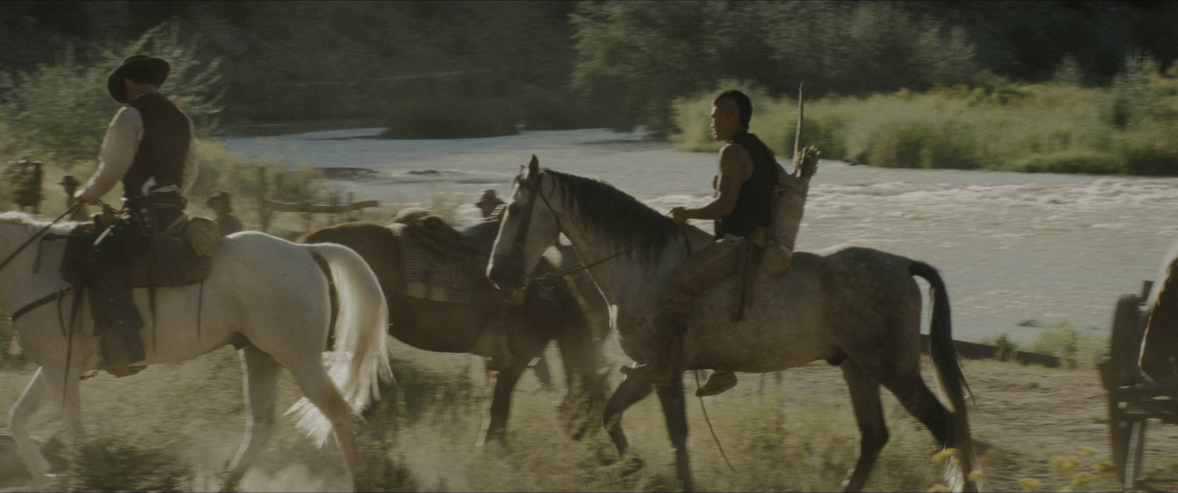 The Magnificent Seven (2016), wide, 2.39:1 — film still