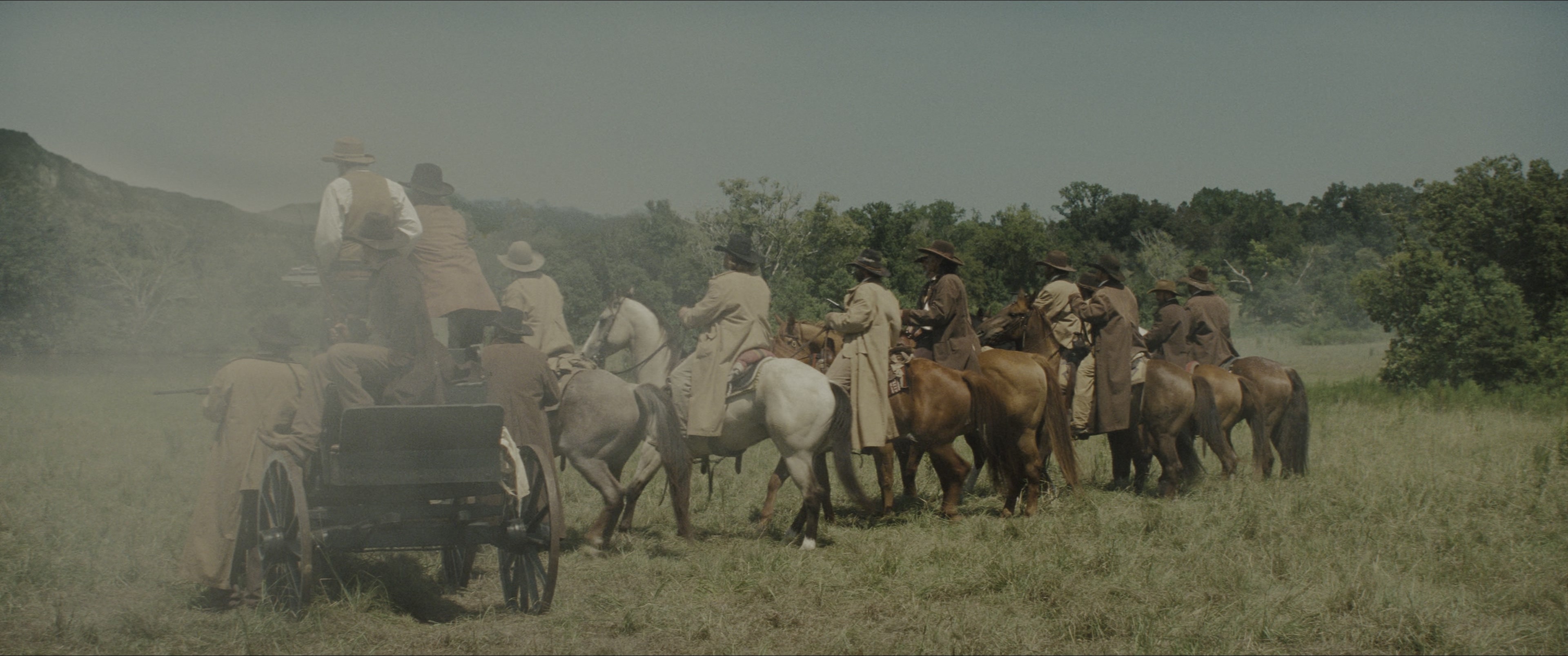 The Magnificent Seven (2016), wide, 2.39:1 — film still