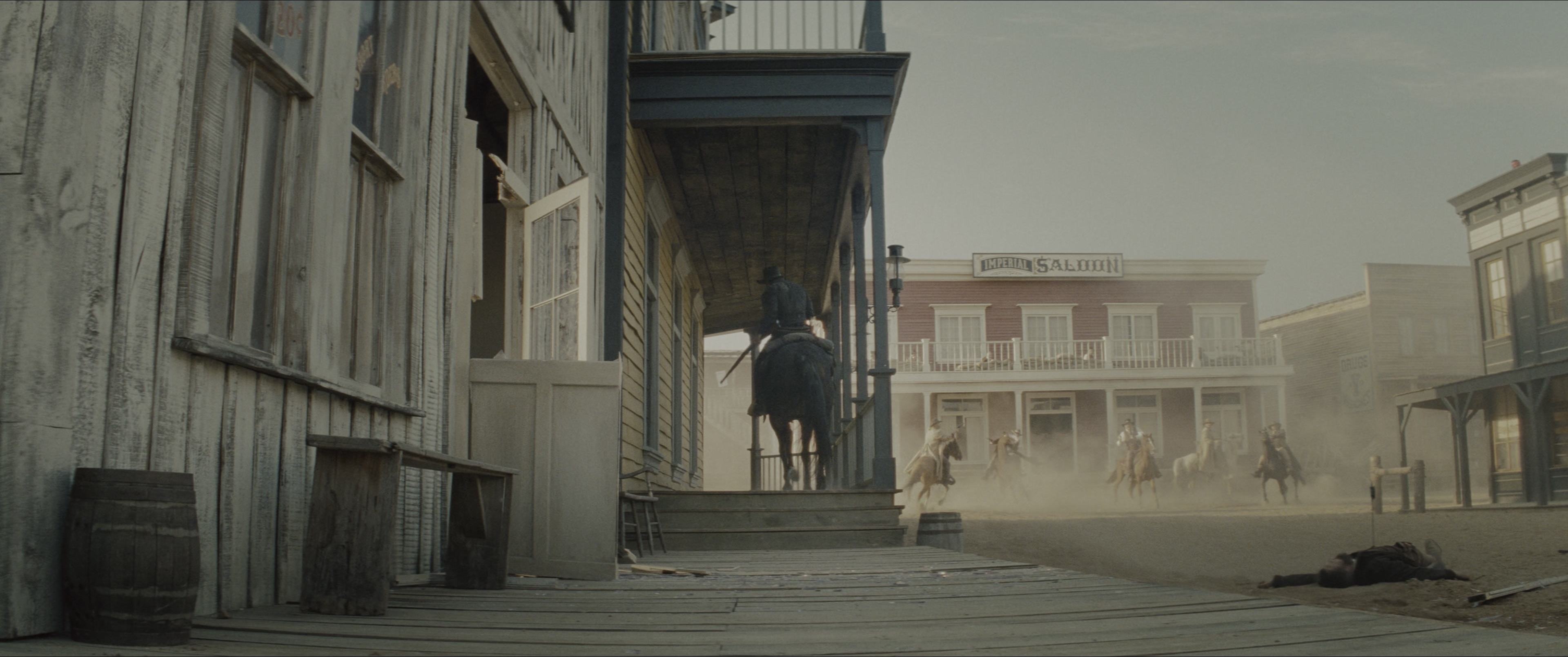 The Magnificent Seven (2016), wide, 2.39:1 — film still