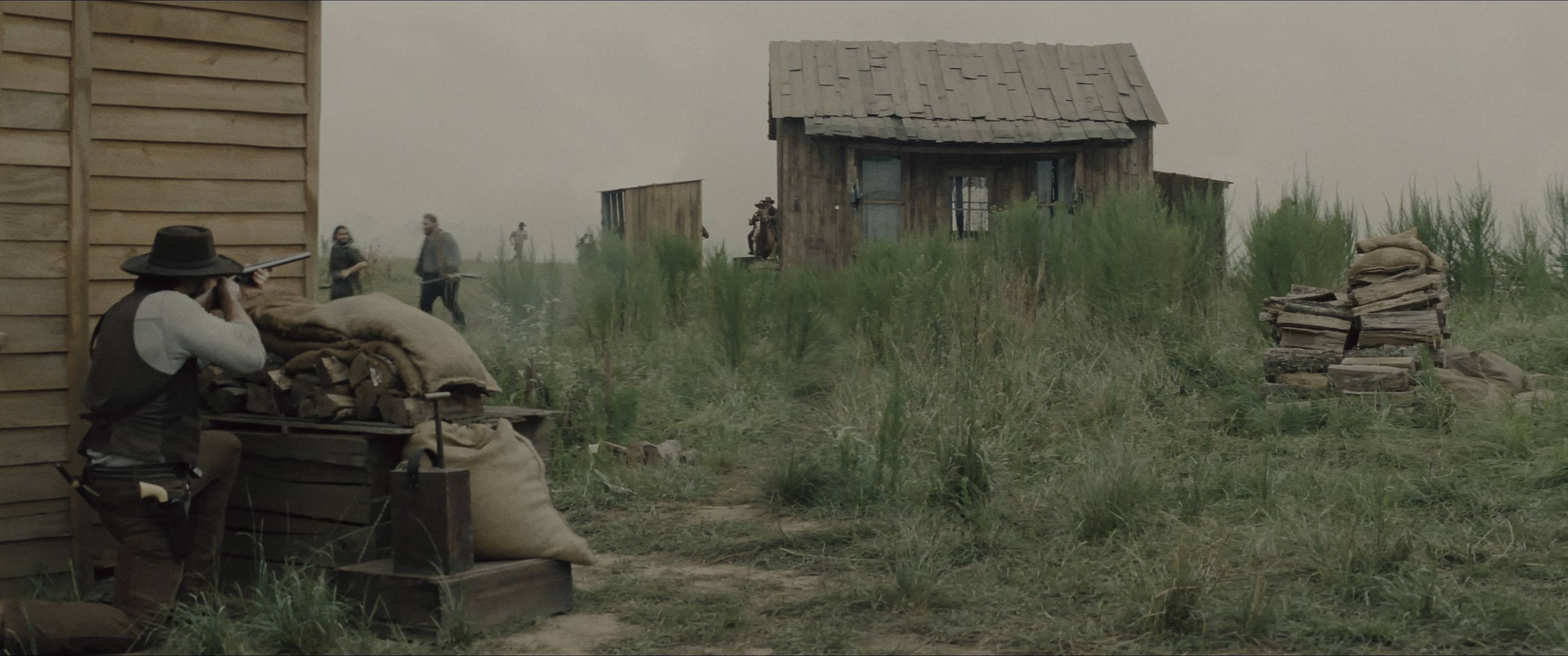 The Magnificent Seven (2016), wide, 2.39:1 — film still
