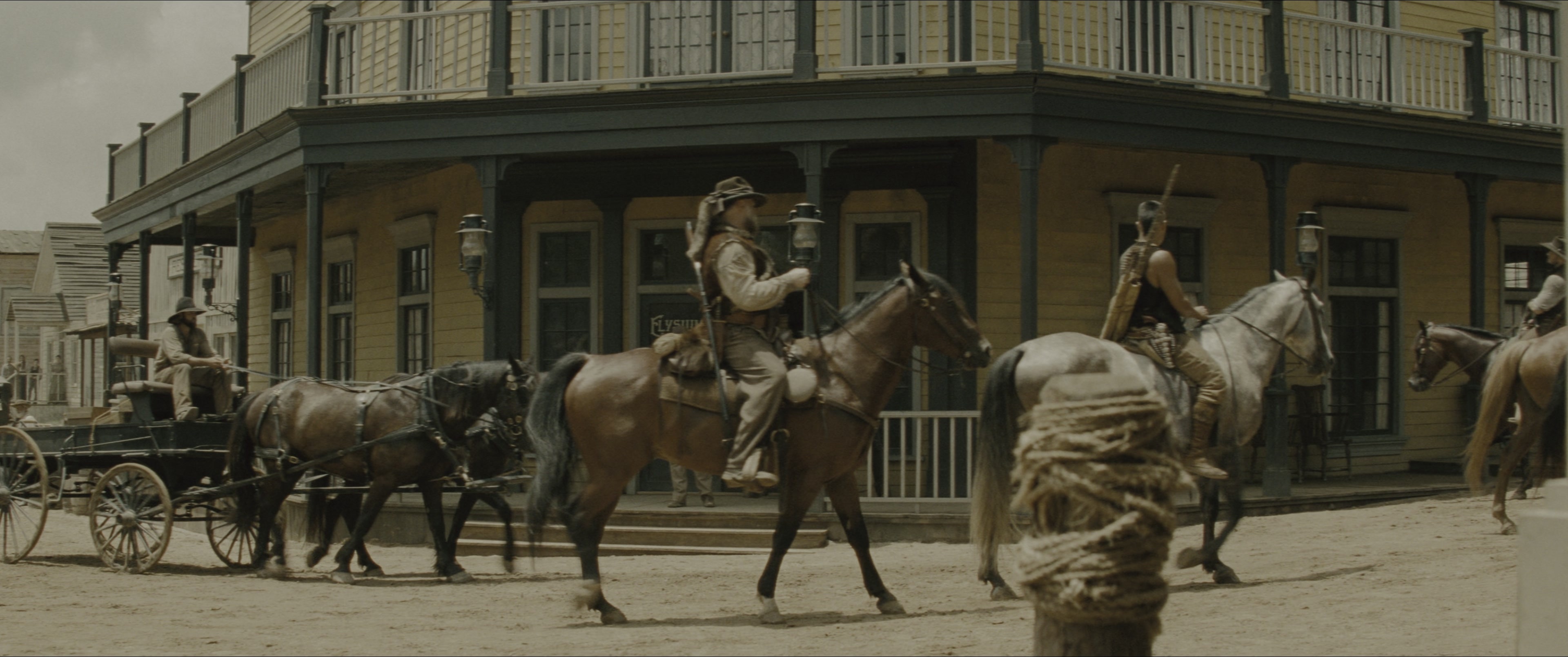 The Magnificent Seven (2016), wide, 2.39:1 — film still