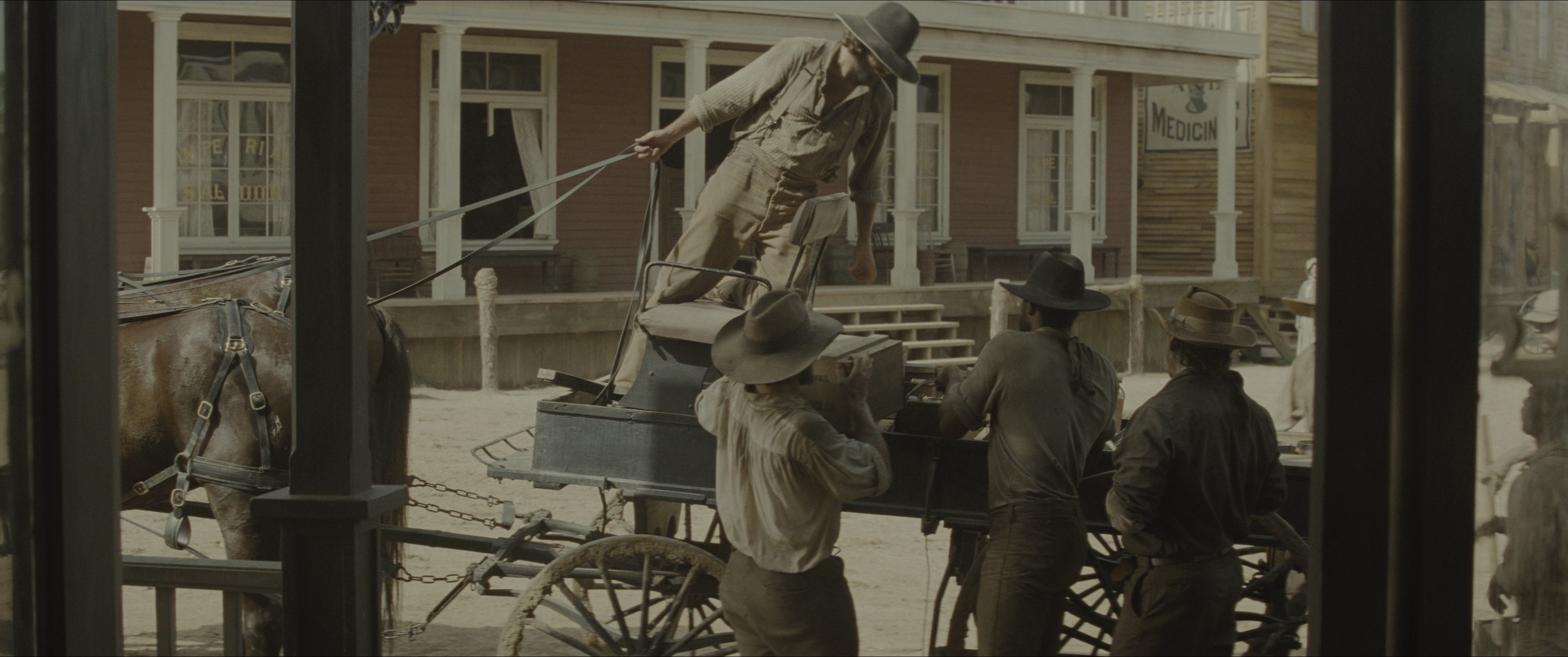 The Magnificent Seven (2016), wide, 2.39:1 — film still