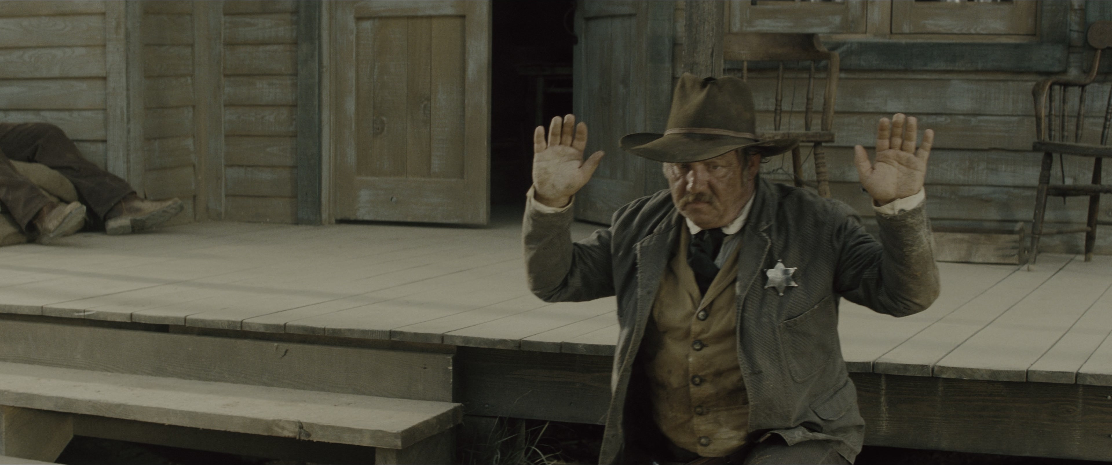 The Magnificent Seven (2016), wide, 2.39:1 — film still