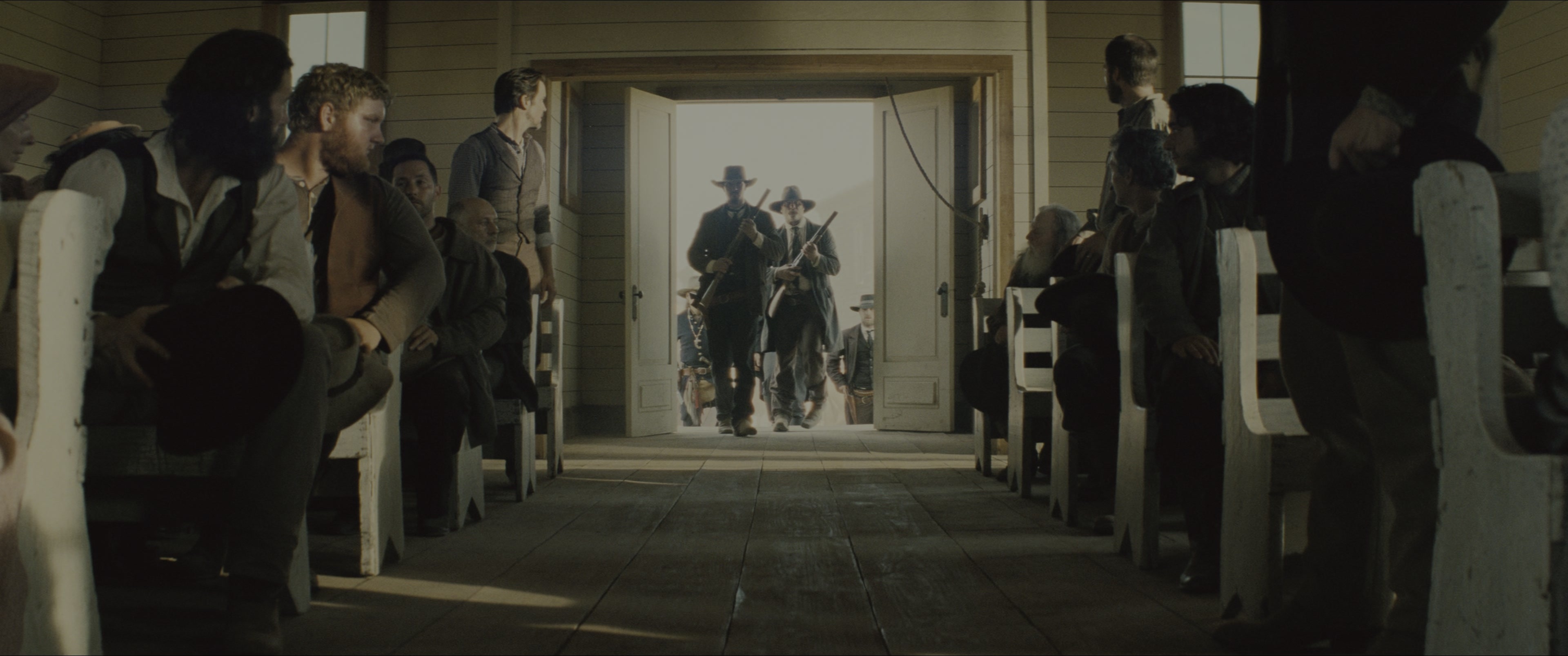 The Magnificent Seven (2016), wide, 2.39:1 — film still