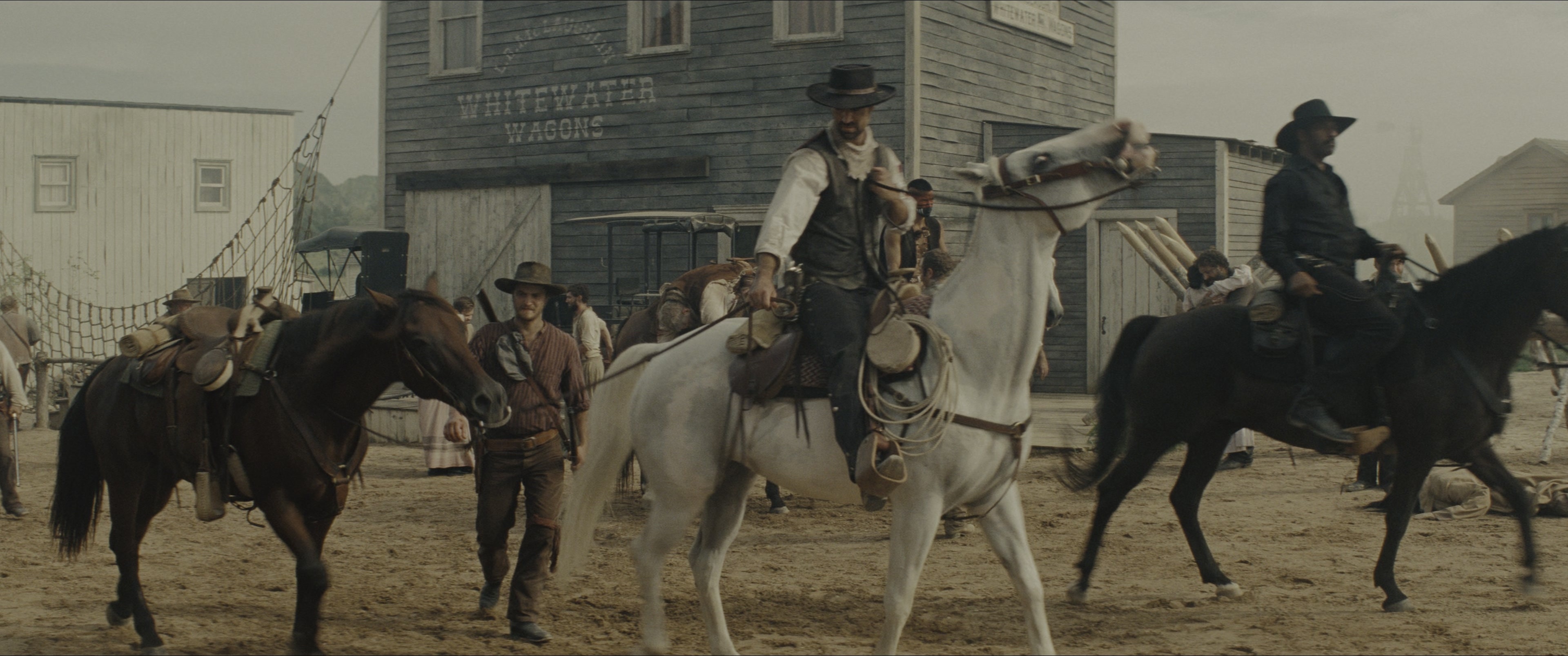 The Magnificent Seven (2016), wide, 2.39:1 — film still
