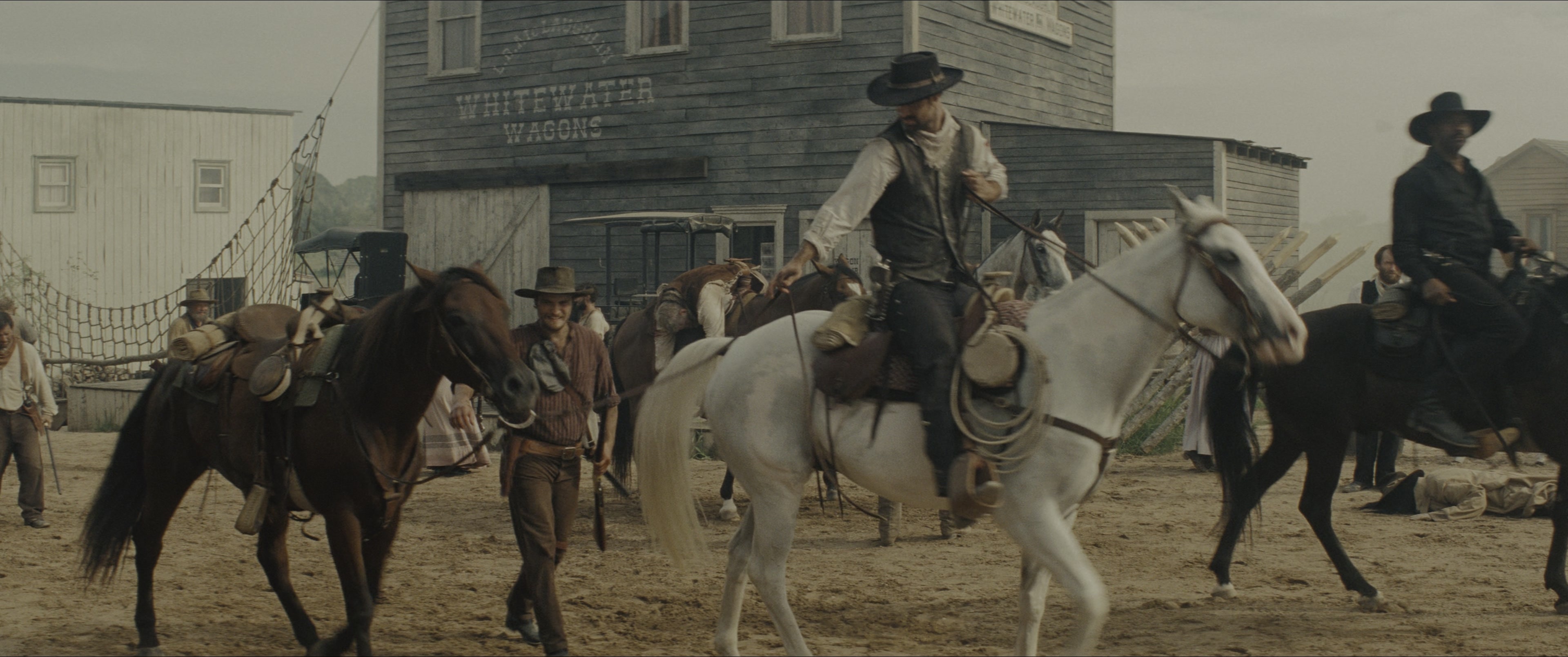 The Magnificent Seven (2016), wide, 2.39:1 — film still
