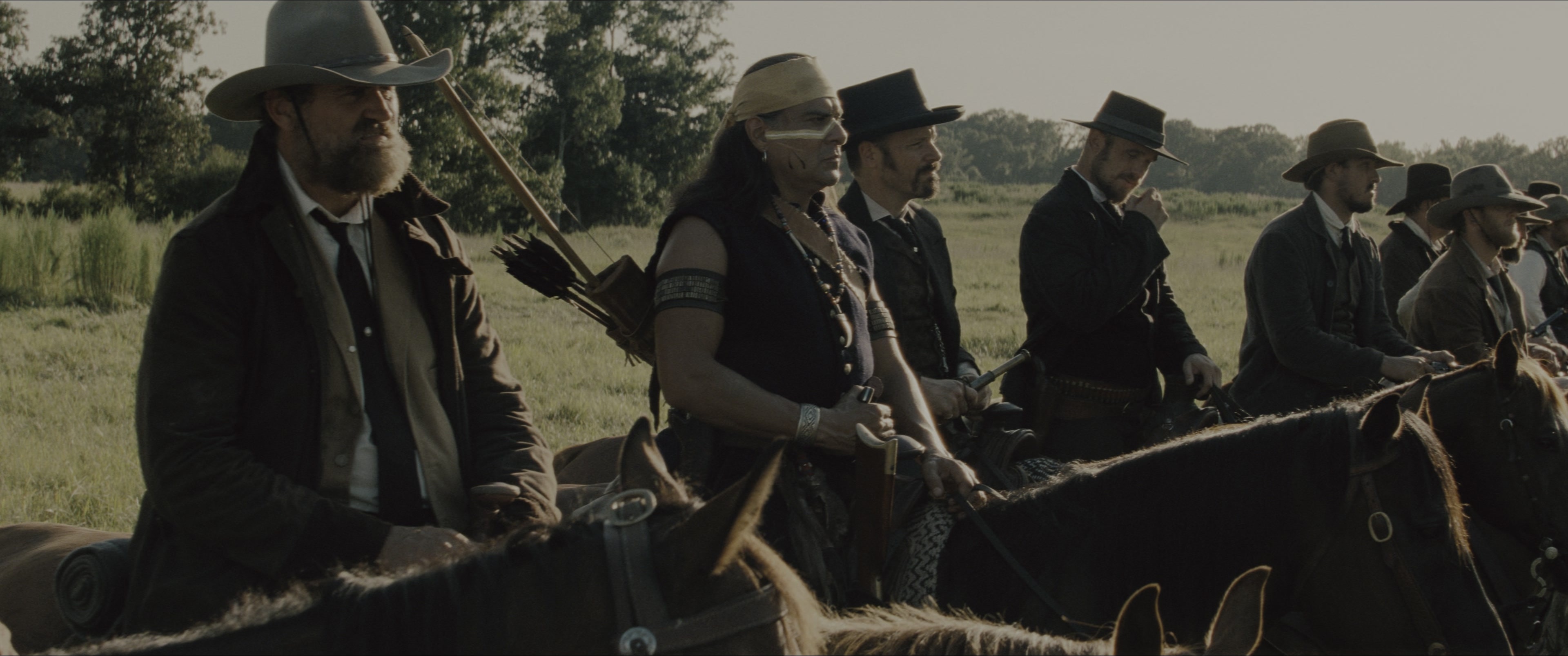 The Magnificent Seven (2016), wide, 2.39:1 — film still