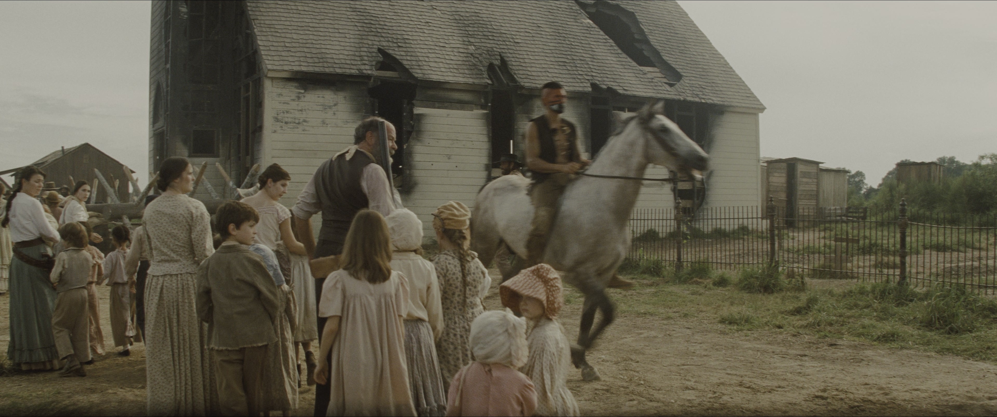 The Magnificent Seven (2016), wide, 2.39:1 — film still