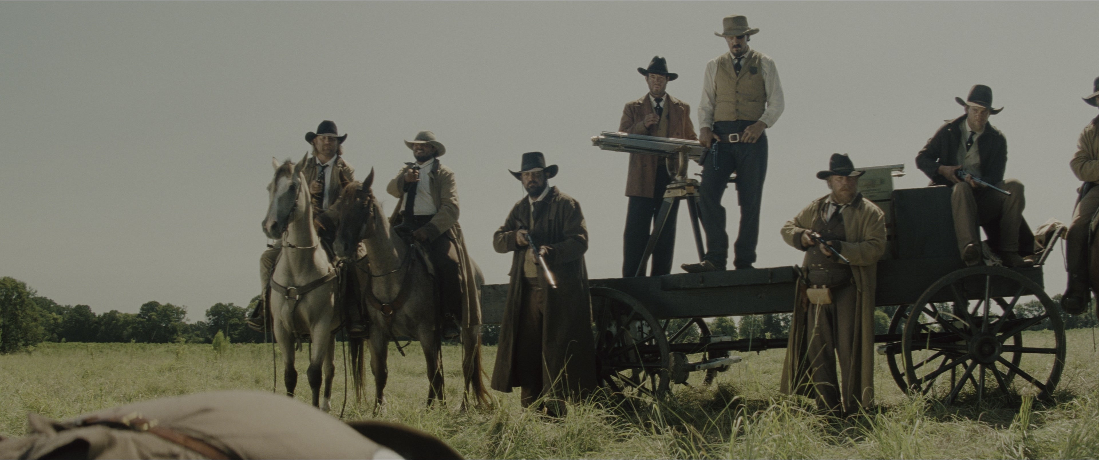 The Magnificent Seven (2016), wide, 2.39:1 — film still