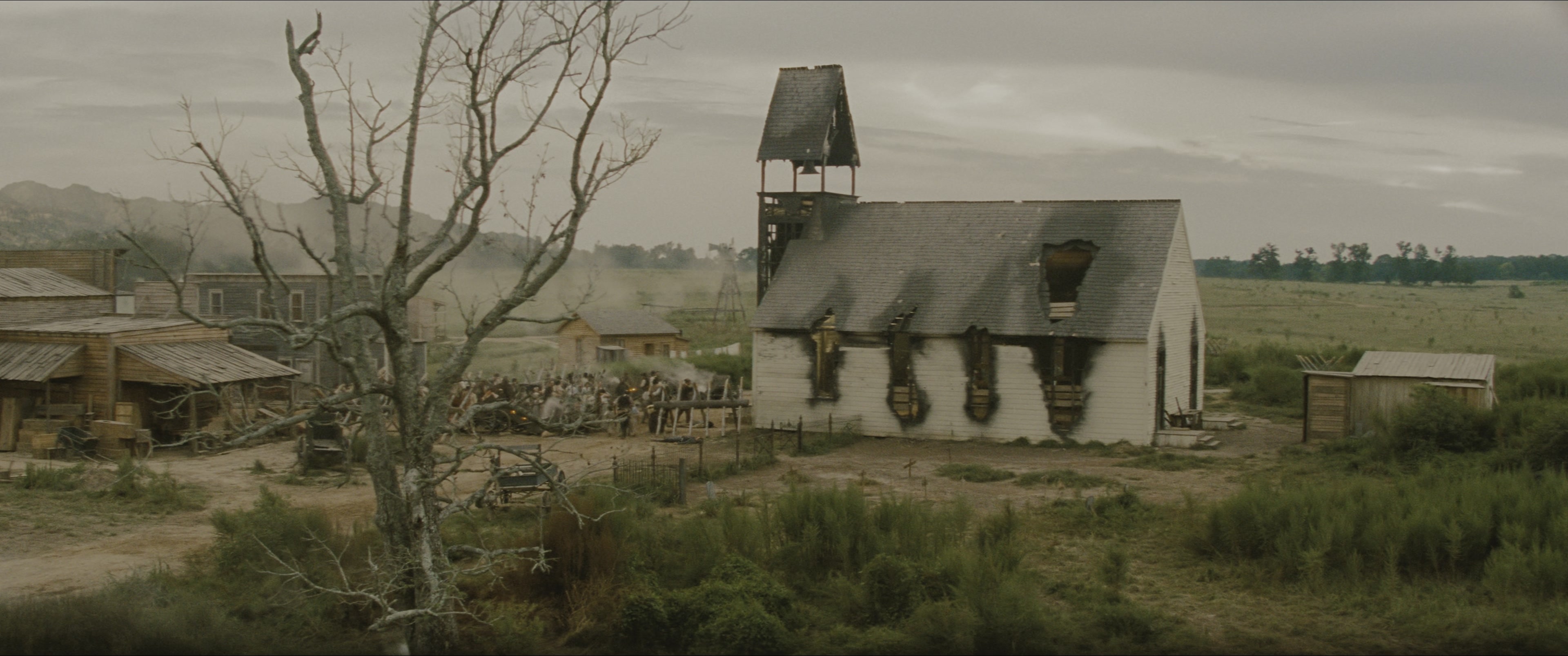 The Magnificent Seven (2016), wide, 2.39:1 — film still
