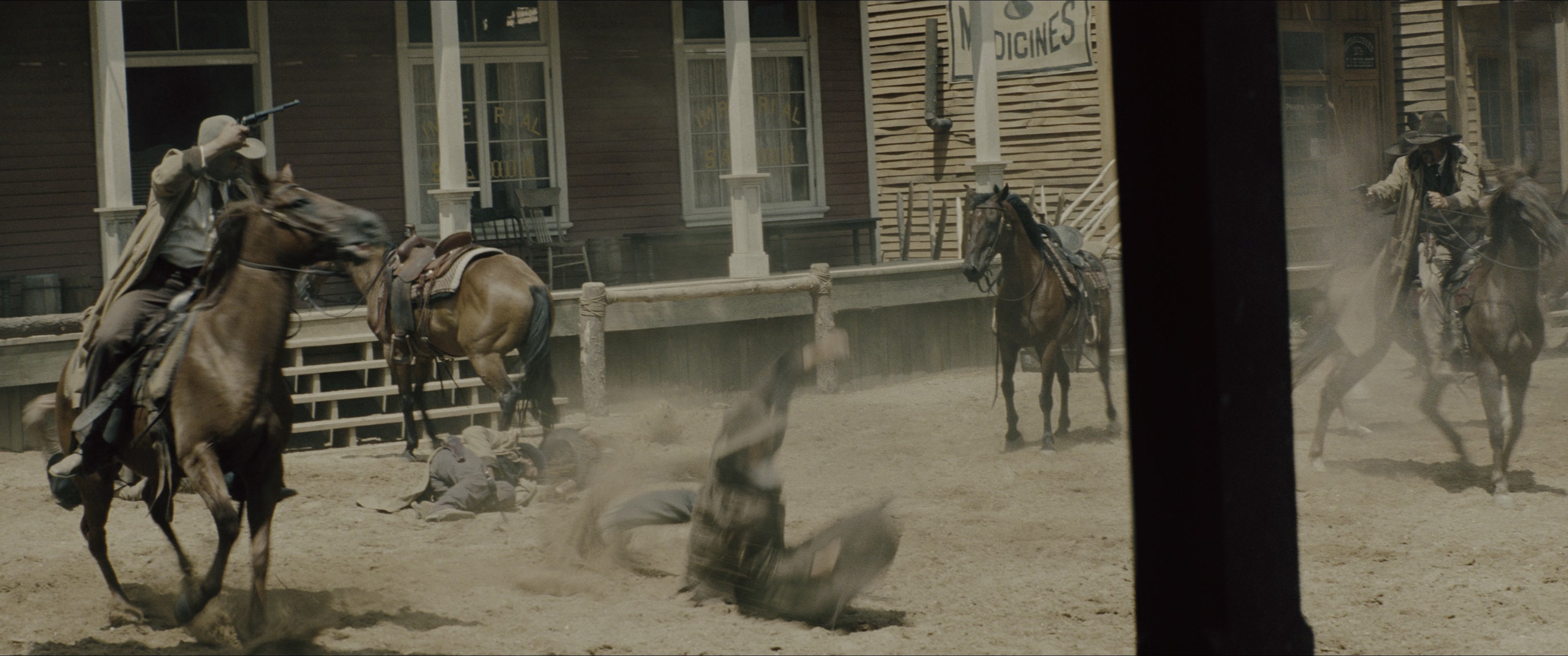 The Magnificent Seven (2016), wide, 2.39:1 — film still