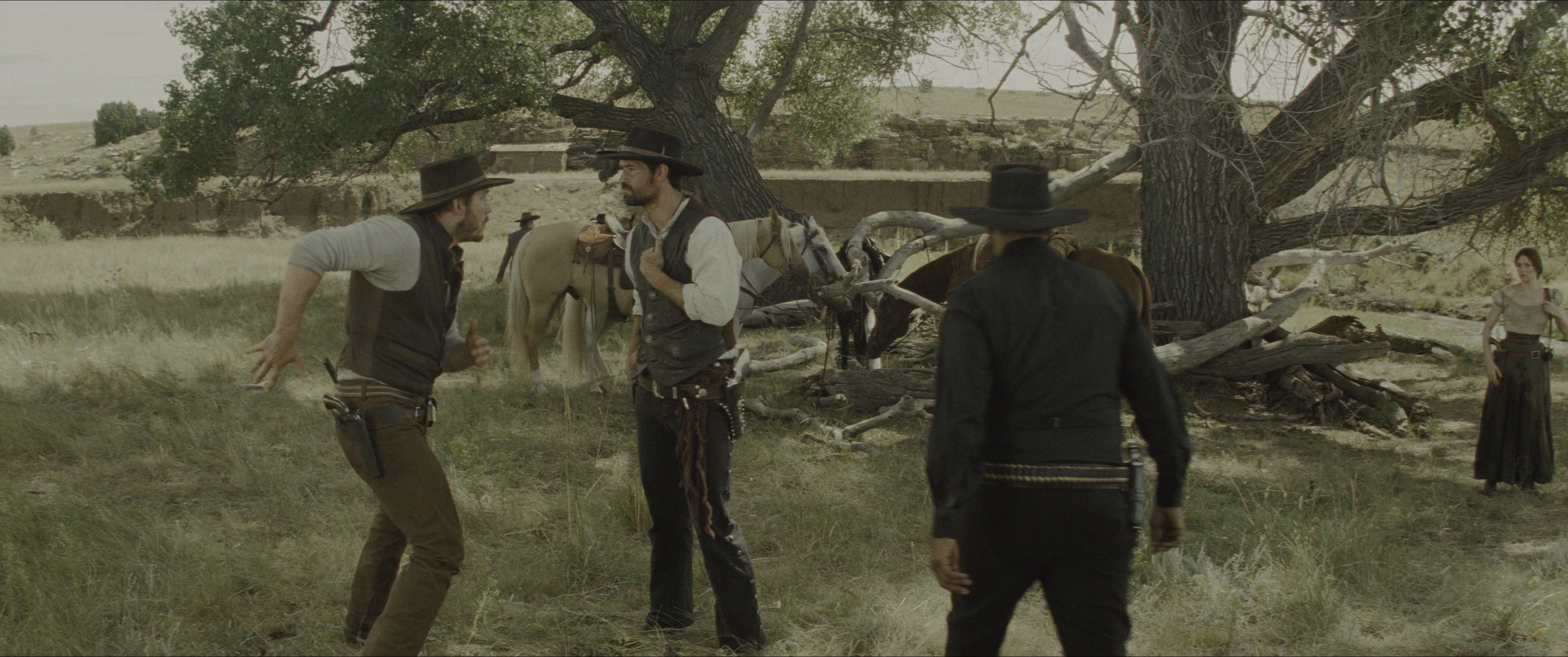 The Magnificent Seven (2016), wide, 2.39:1 — film still