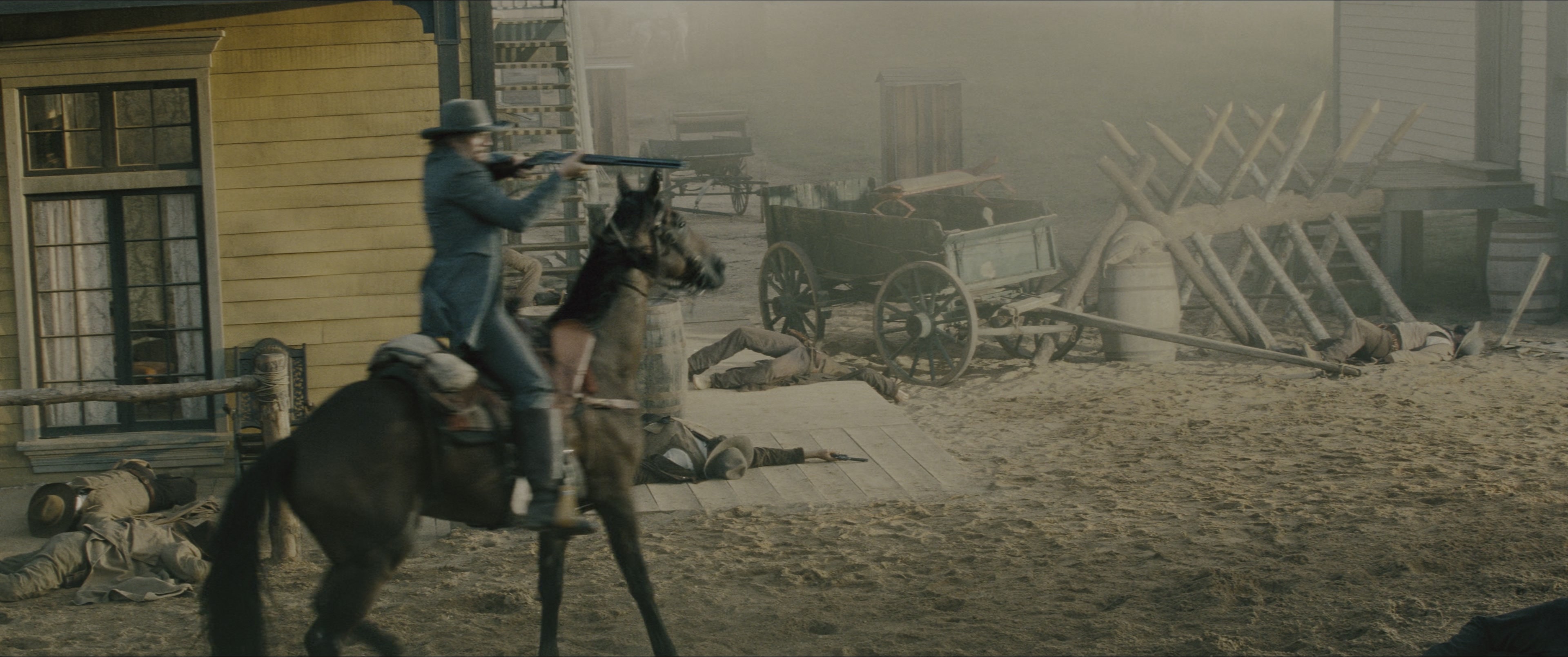 The Magnificent Seven (2016), wide, 2.39:1 — film still