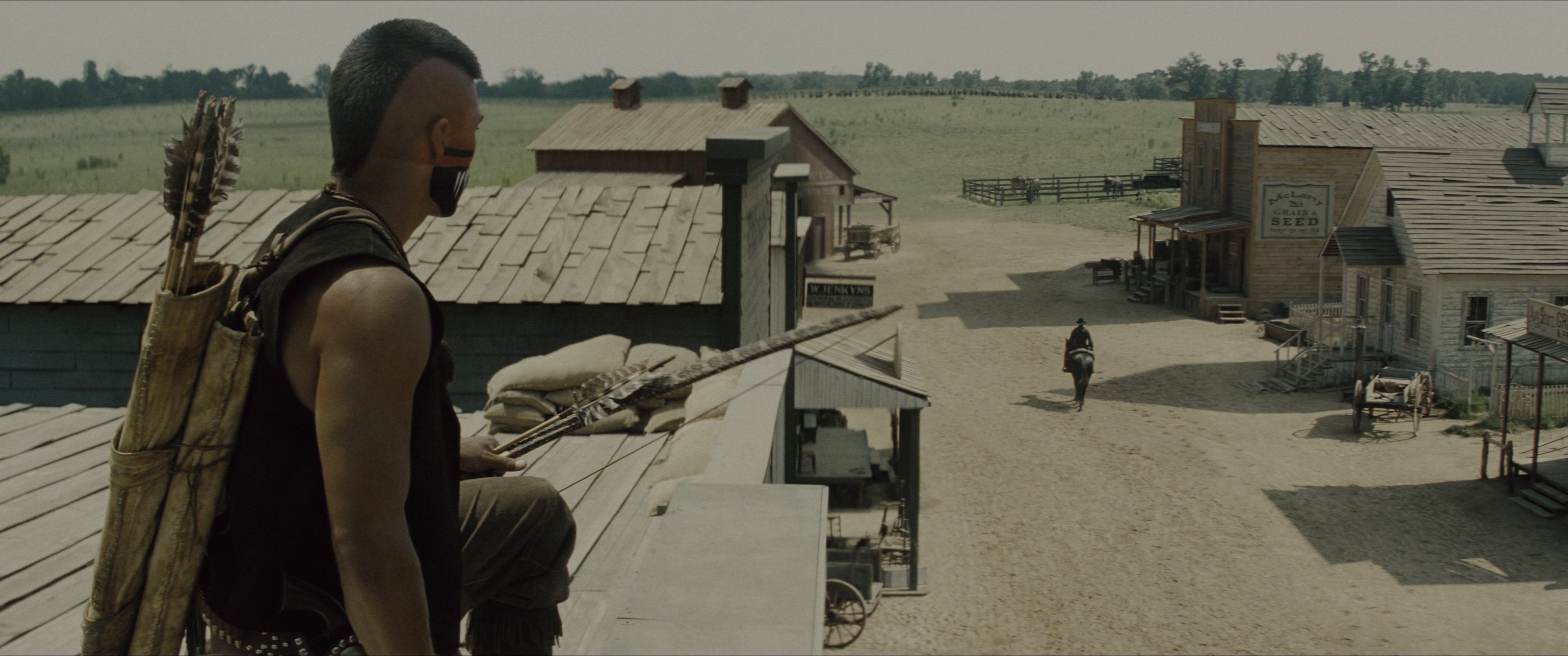 The Magnificent Seven (2016), wide, 2.39:1 — film still