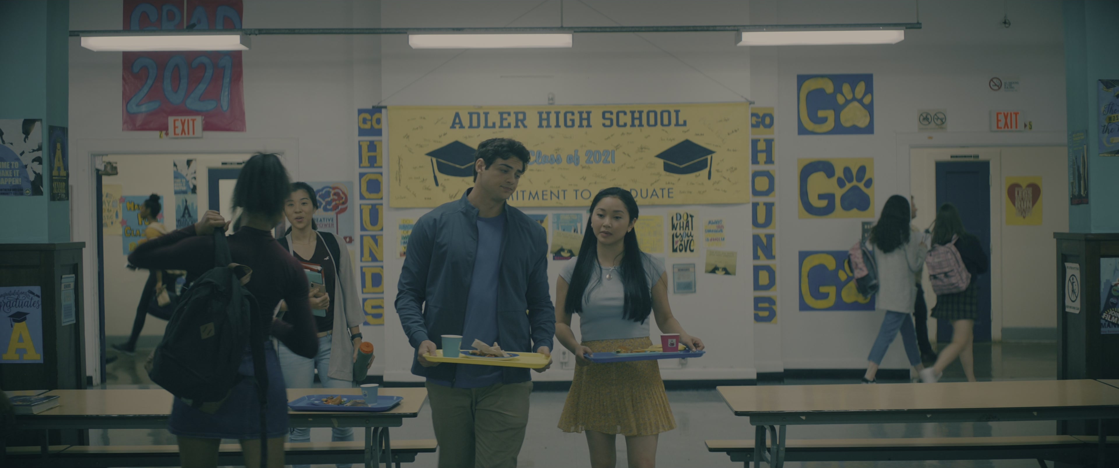 To All the Boys: Always and Forever (2021), wide, 2.39:1 — film still