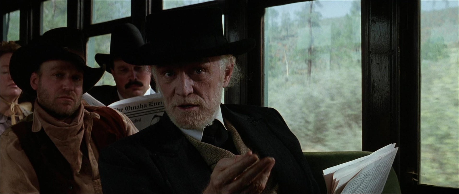 Unforgiven (1992), close, 2.36:1 — film still