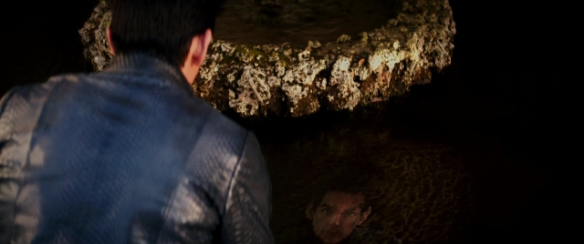 Wide shot frame from Zoolander 2 — standing, water, person
