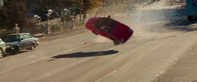 Frame from Zoolander 2 — street, car, wheel