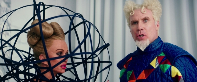 Medium shot frame from Zoolander 2 — standing, beard, face