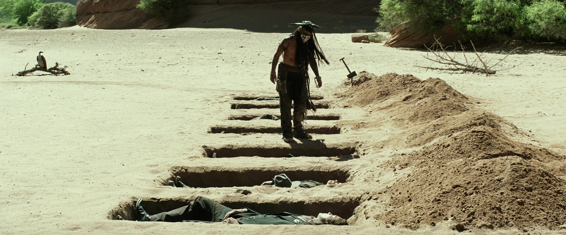 The Lone Ranger (2013), wide, 2.40:1 — film still