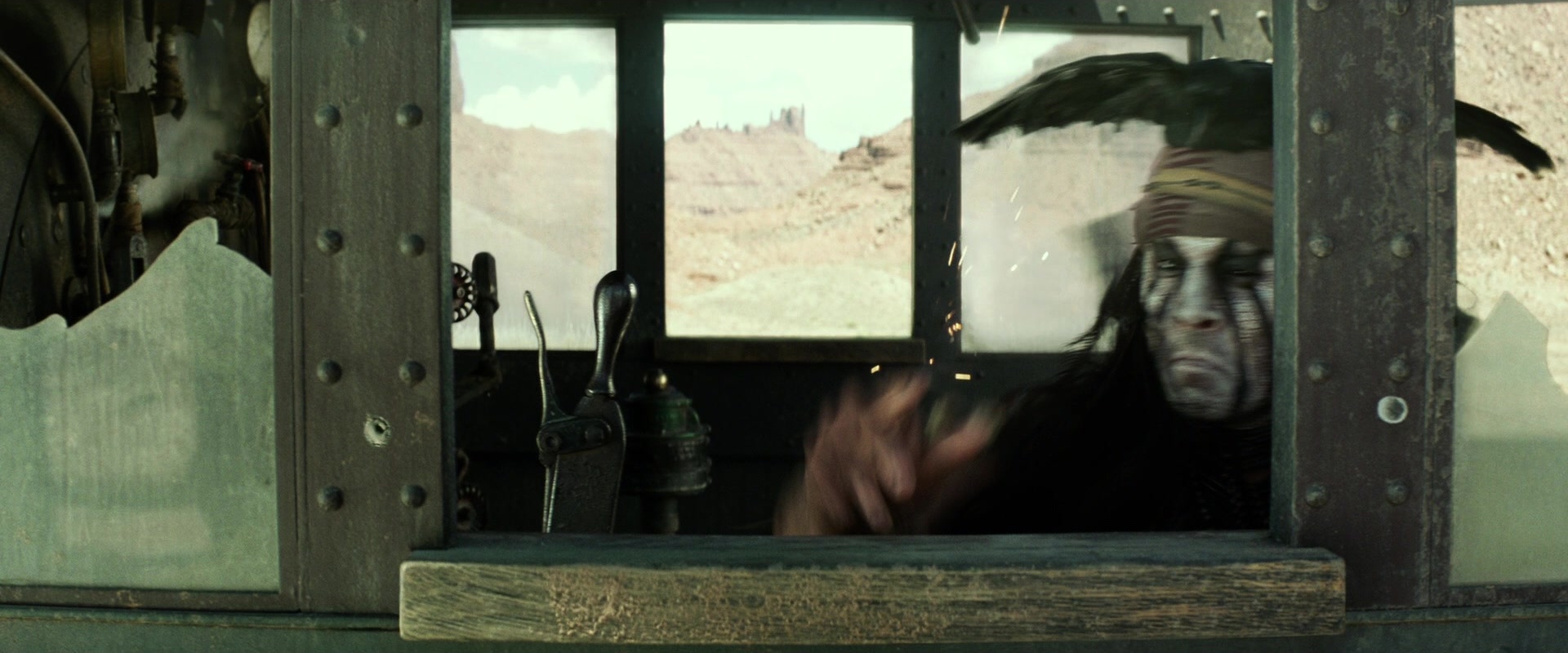 The Lone Ranger (2013), wide, 2.40:1 — film still