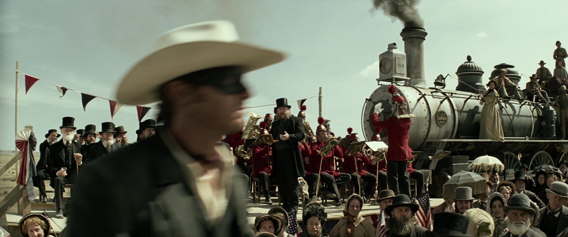 The Lone Ranger (2013), wide, 2.40:1 — film still