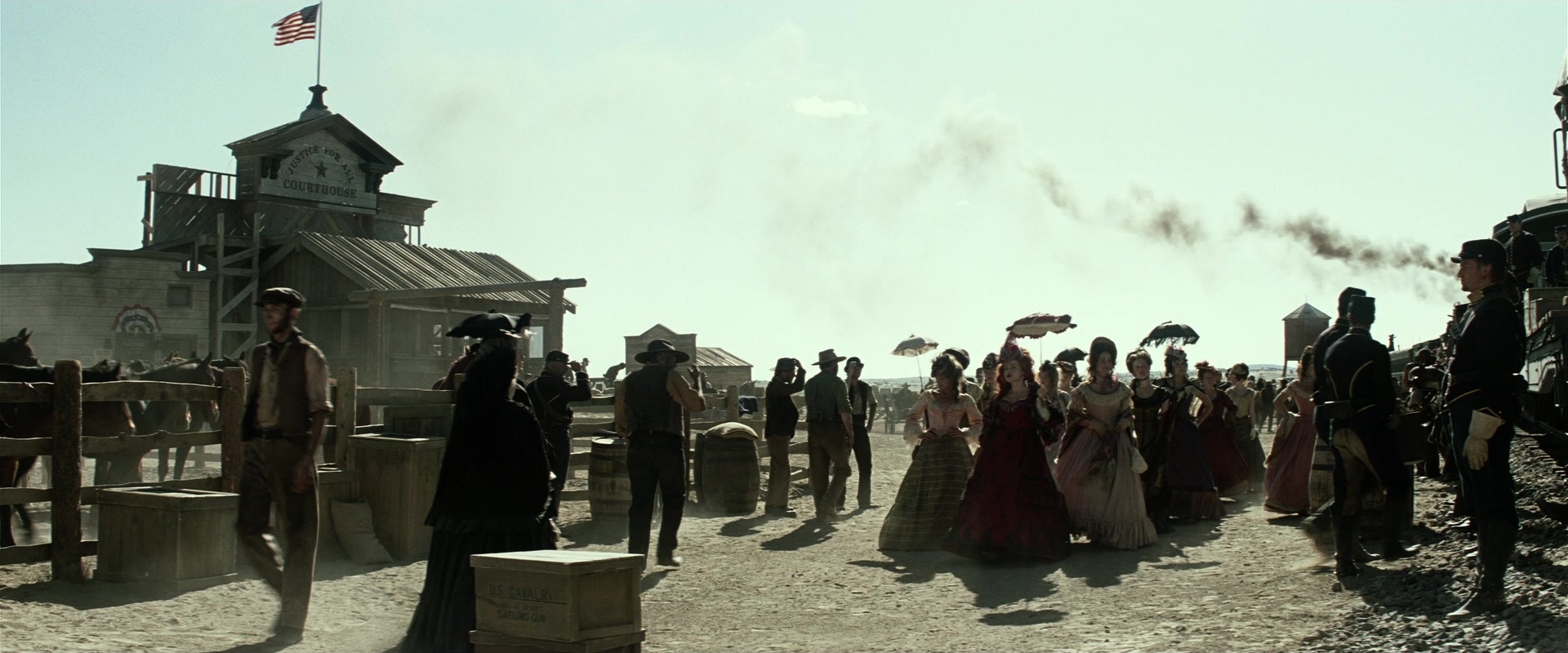 The Lone Ranger (2013), wide, 2.40:1 — film still