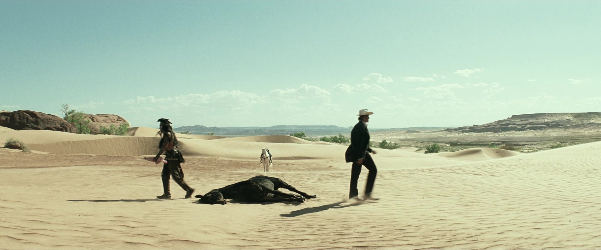 The Lone Ranger (2013), wide, 2.40:1 — film still