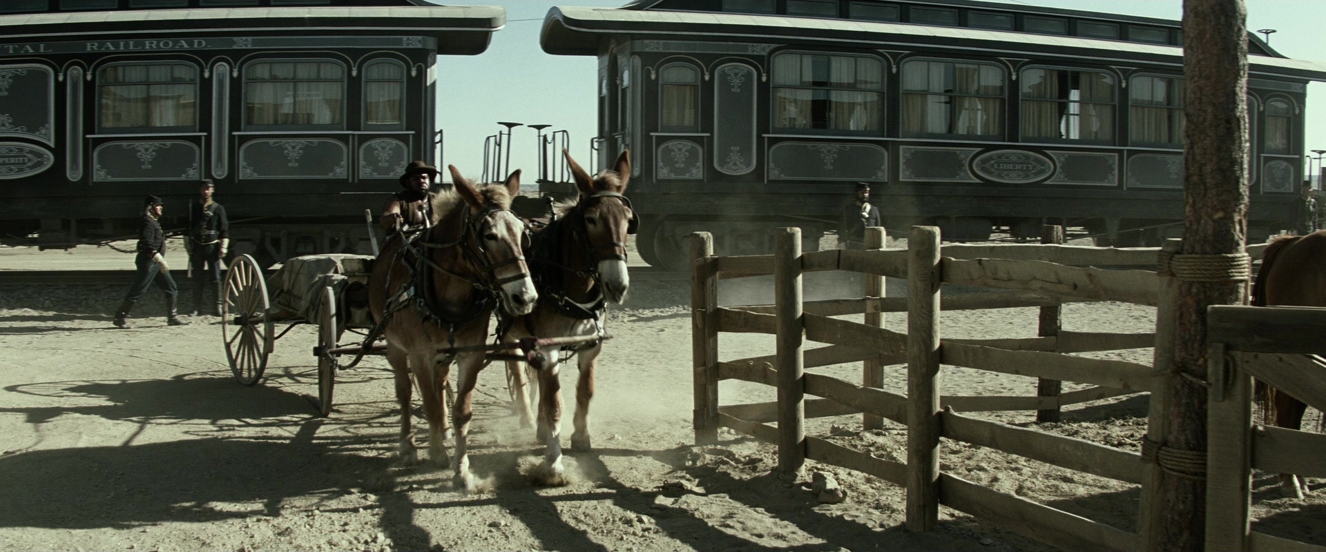 The Lone Ranger (2013), wide, 2.40:1 — film still