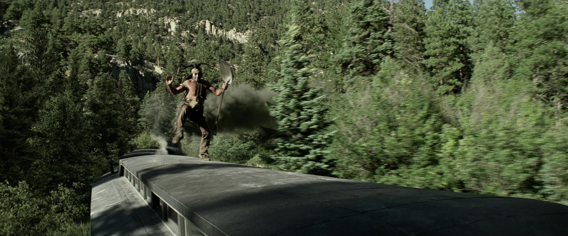 The Lone Ranger (2013), wide, 2.40:1 — film still