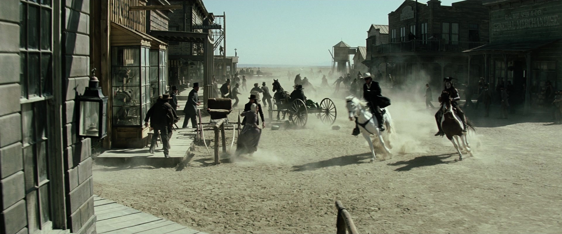 The Lone Ranger (2013), wide, 2.40:1 — film still