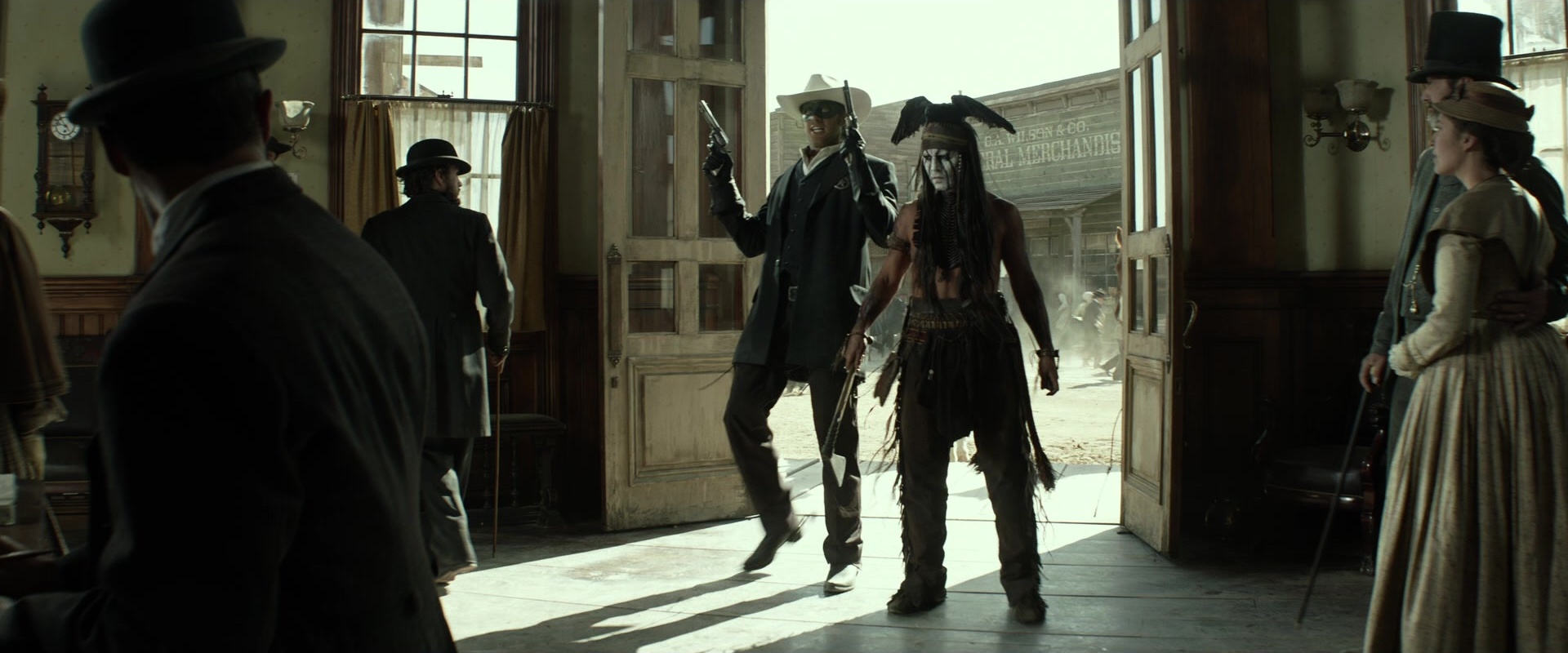 The Lone Ranger (2013), wide, 2.40:1 — film still