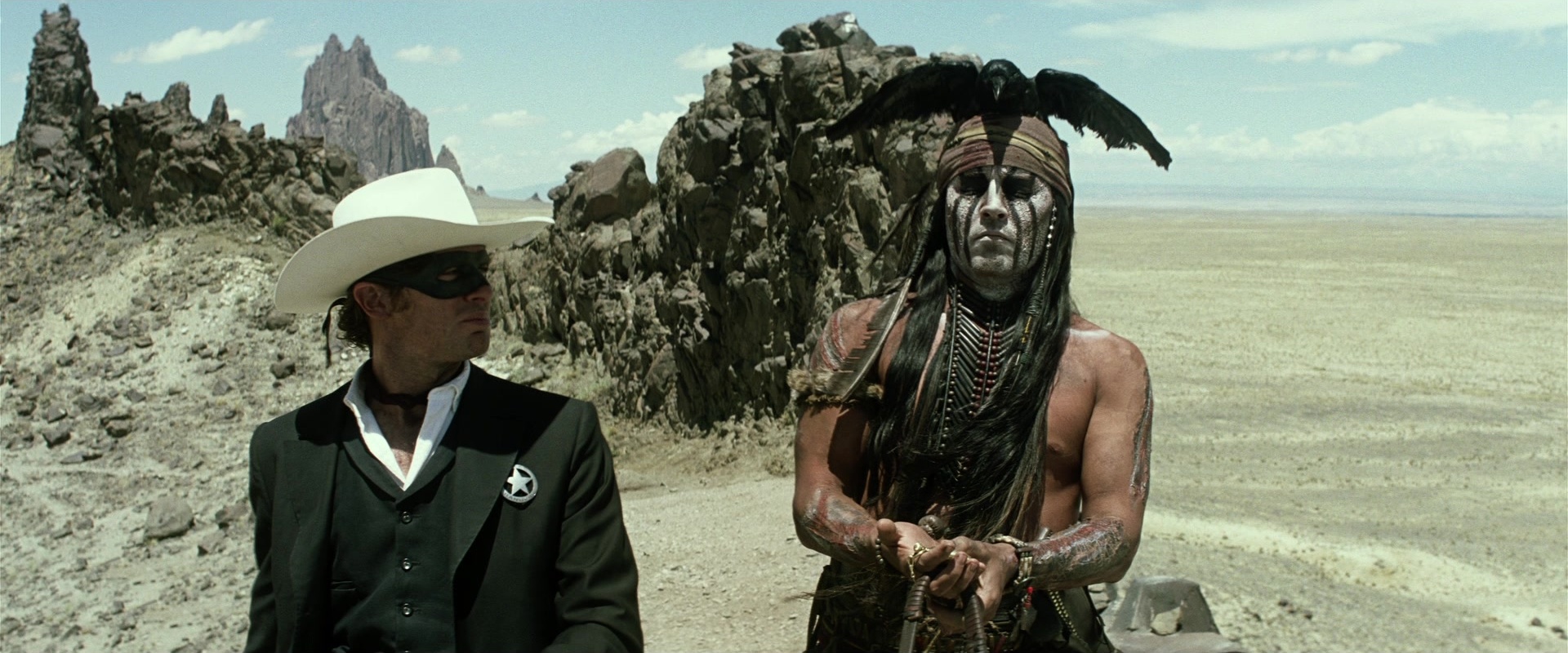 The Lone Ranger (2013), wide, 2.40:1 — film still