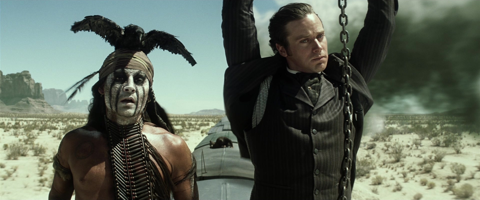 The Lone Ranger (2013), wide, 2.40:1 — film still