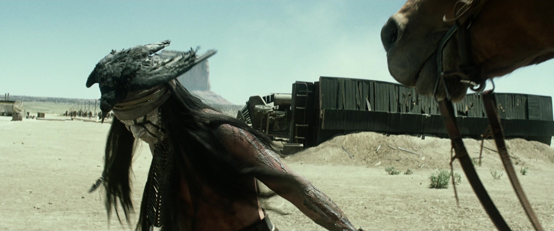 The Lone Ranger (2013), wide, 2.40:1 — film still