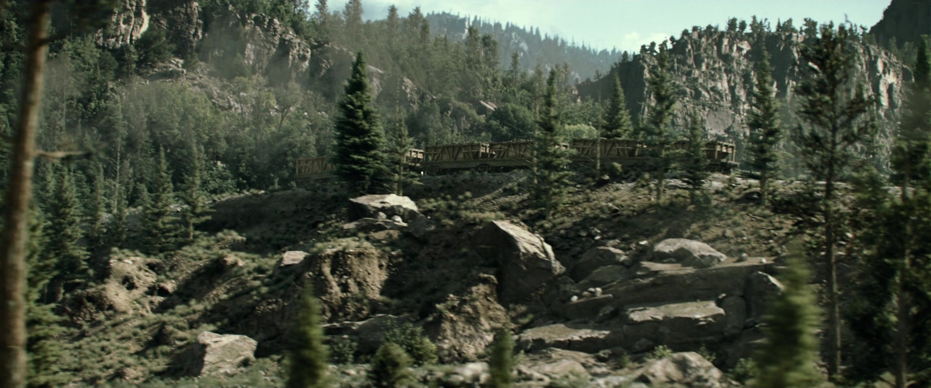 The Lone Ranger (2013), wide, 2.40:1 — film still
