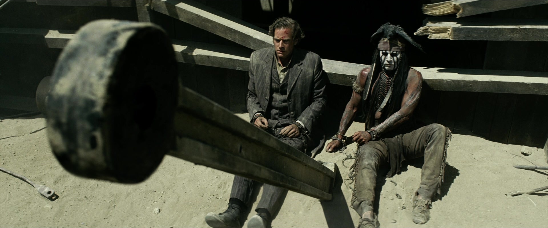 The Lone Ranger (2013), wide, 2.40:1 — film still