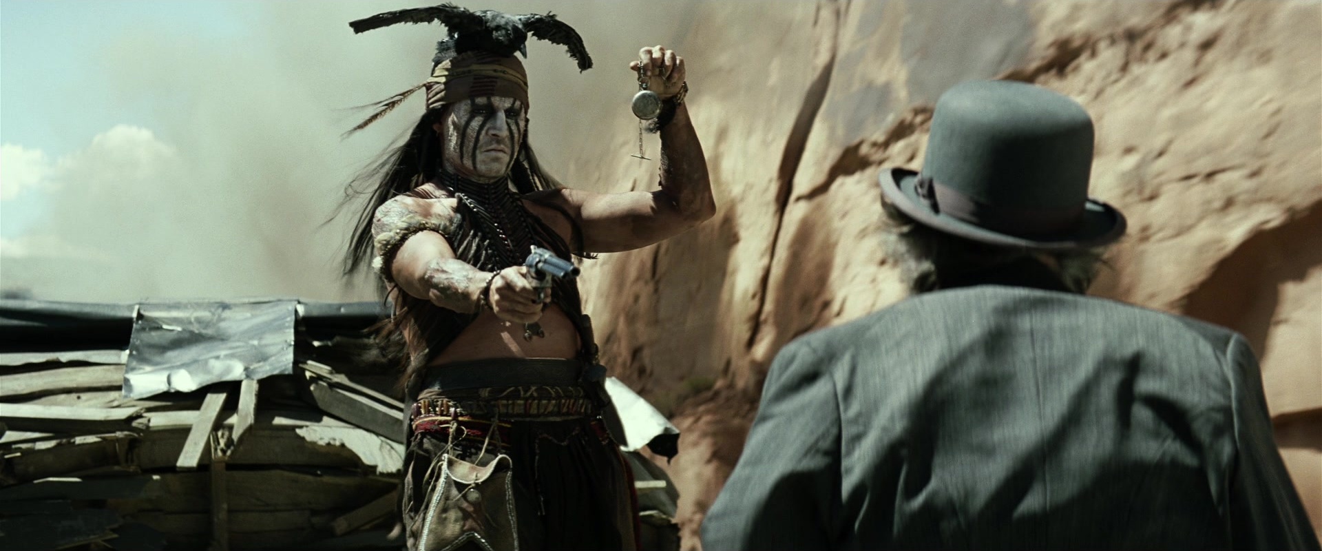 The Lone Ranger (2013), wide, 2.40:1 — film still
