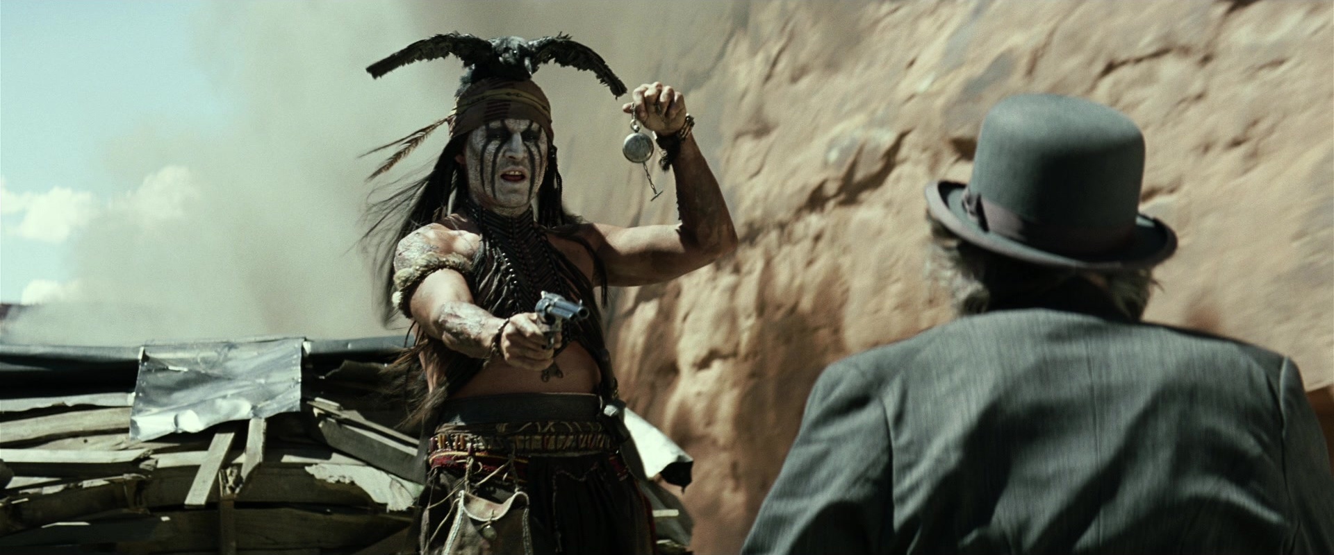 The Lone Ranger (2013), wide, 2.40:1 — film still