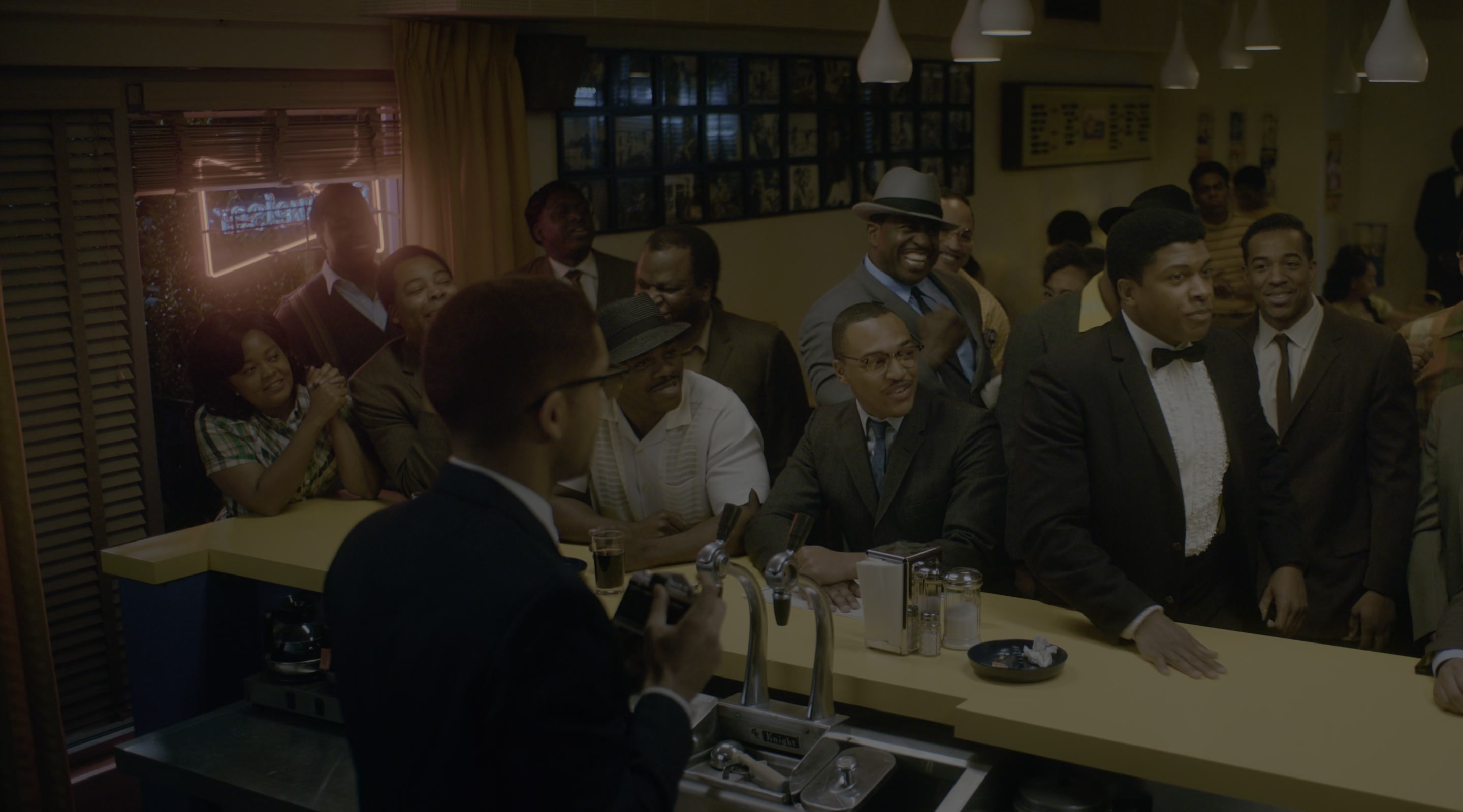 One Night in Miami (2020), wide, 1.80:1 — film still