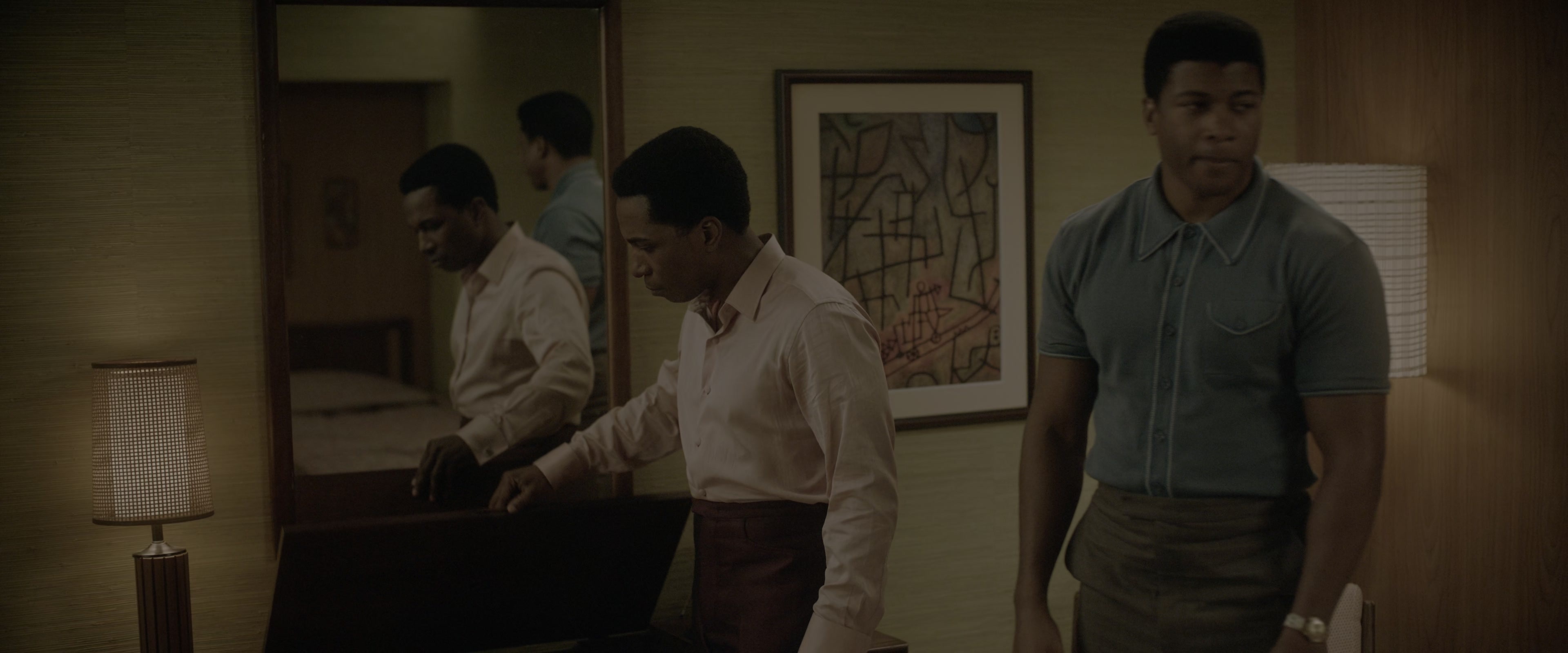 One Night in Miami (2020), wide, 2.40:1 — film still