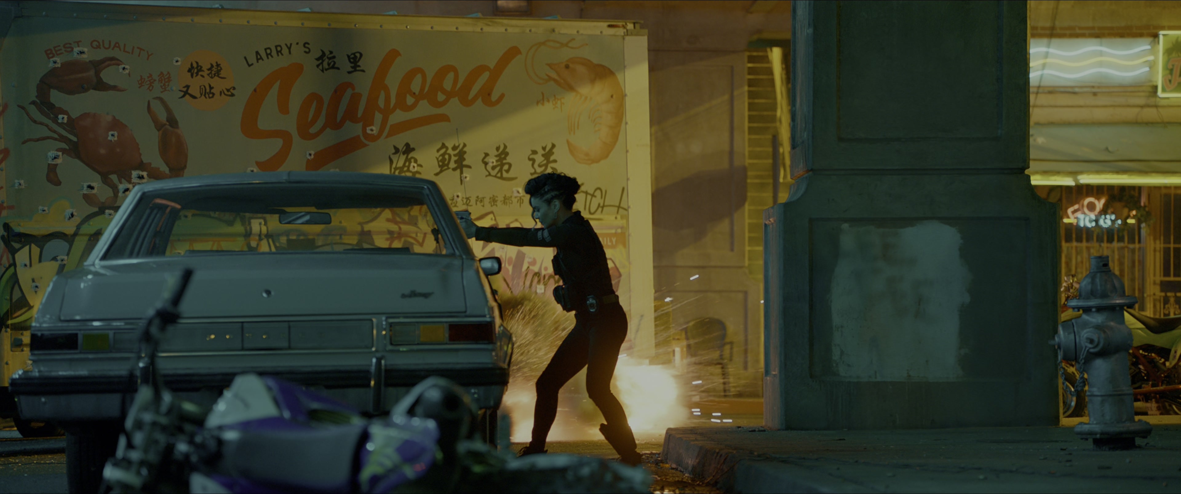 Bad Boys for Life (2020), wide, 2.39:1 — film still