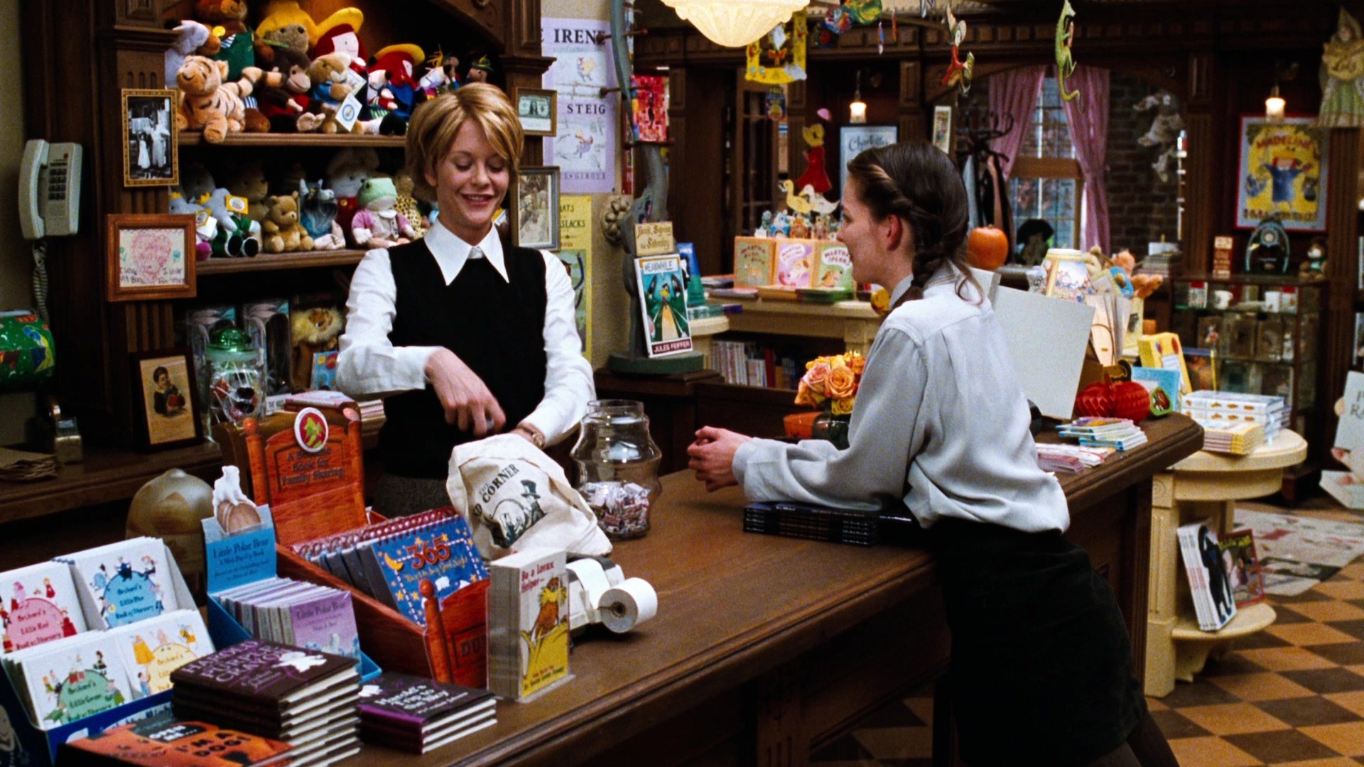 You've Got Mail (1998), wide, 1.78:1 — film still