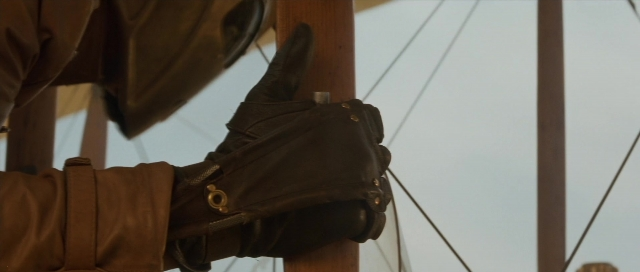 Frame from The Rocketeer — standing, hand, glove